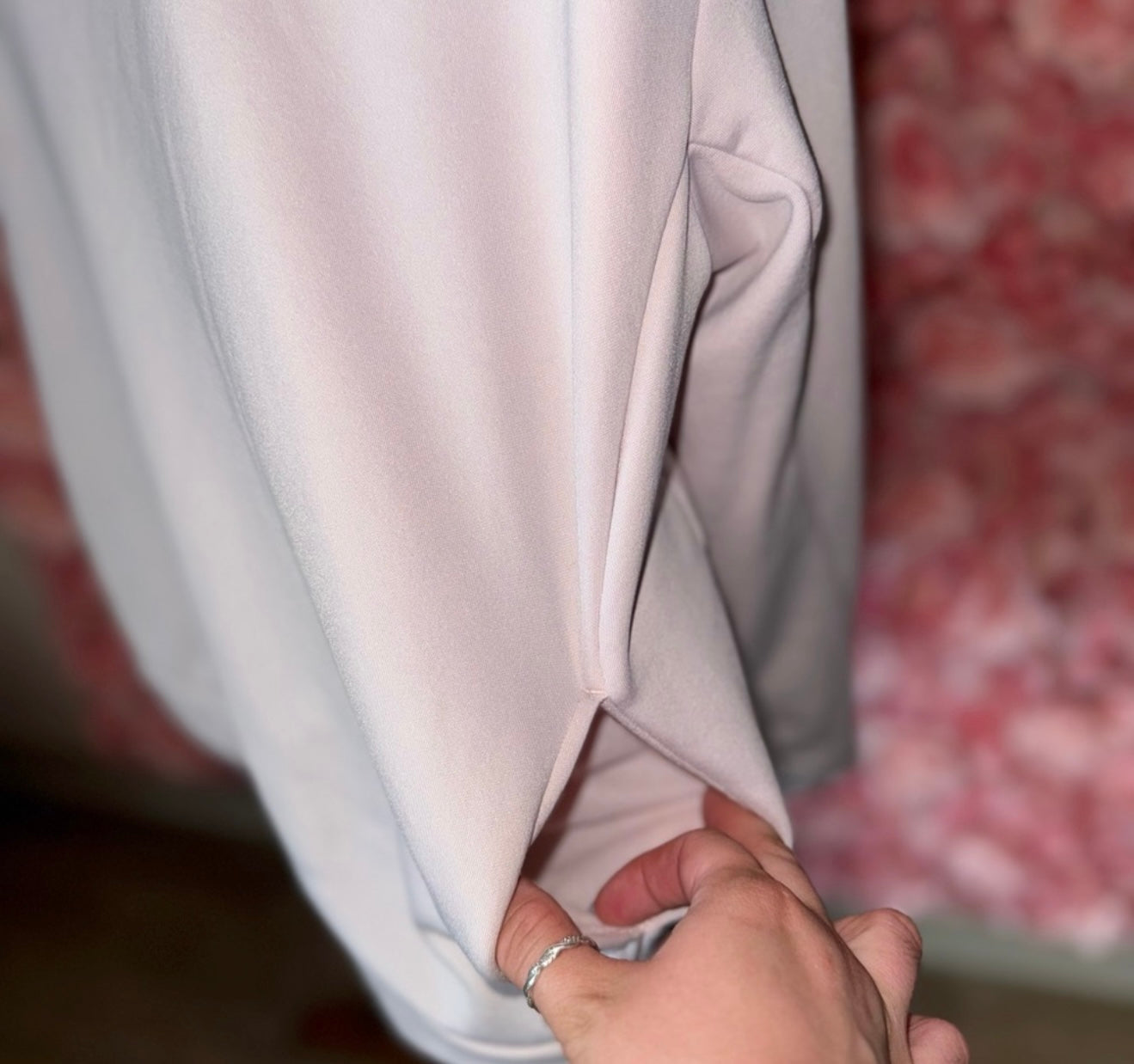 Nike (Medium) 'Just Do It' Light Pink Soft Hoodie