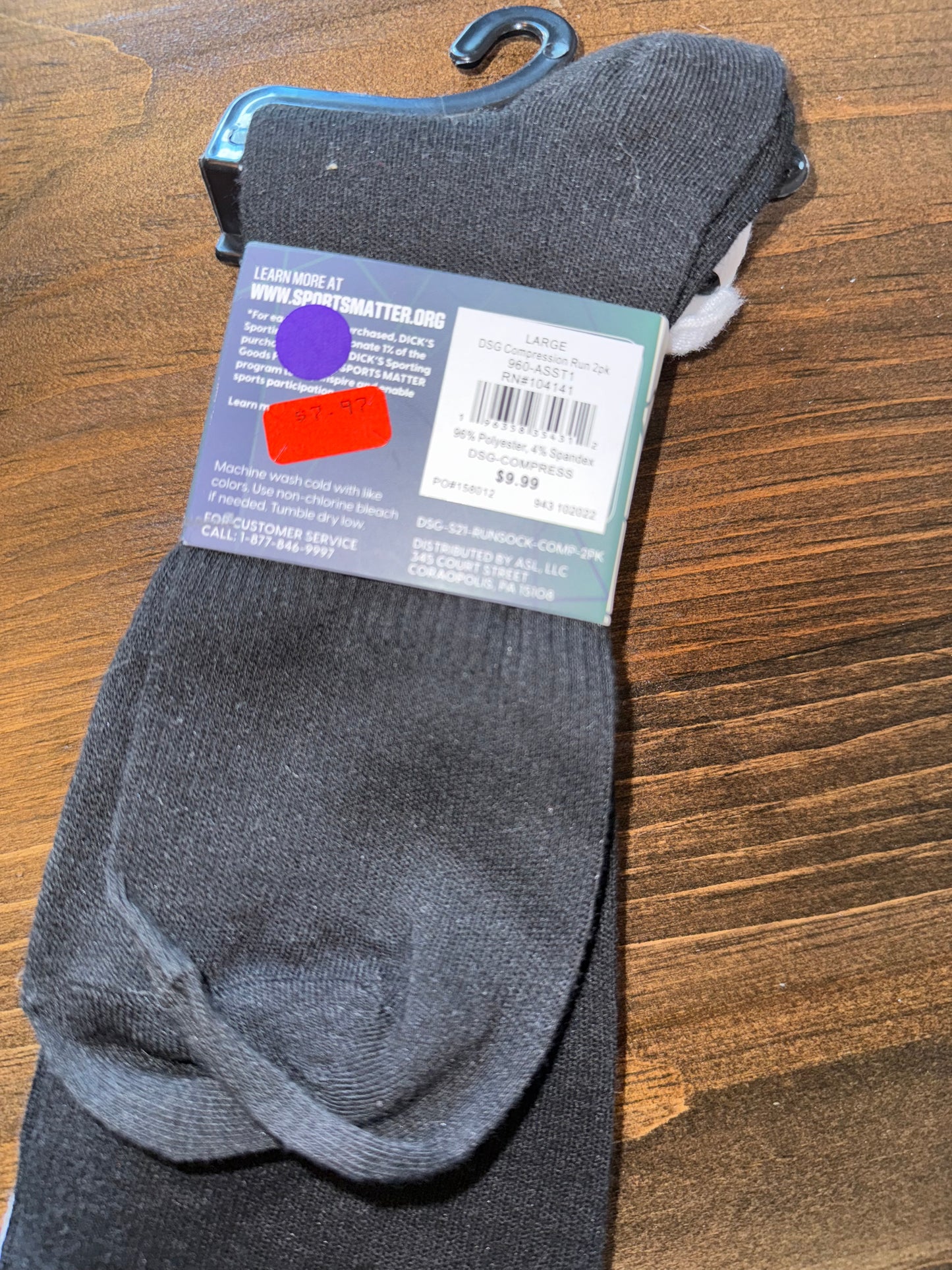 DSG Brand New Compression Socks