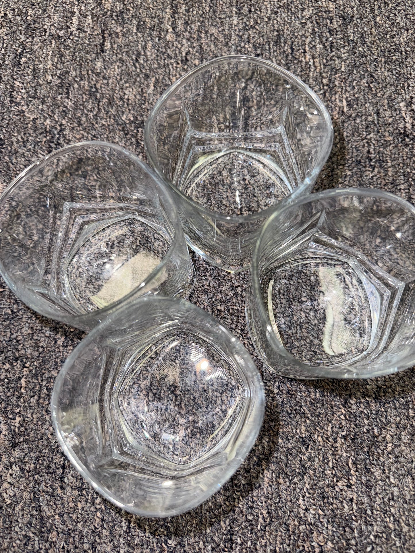 Low Fashion Cocktail 4 Piece Glass Set