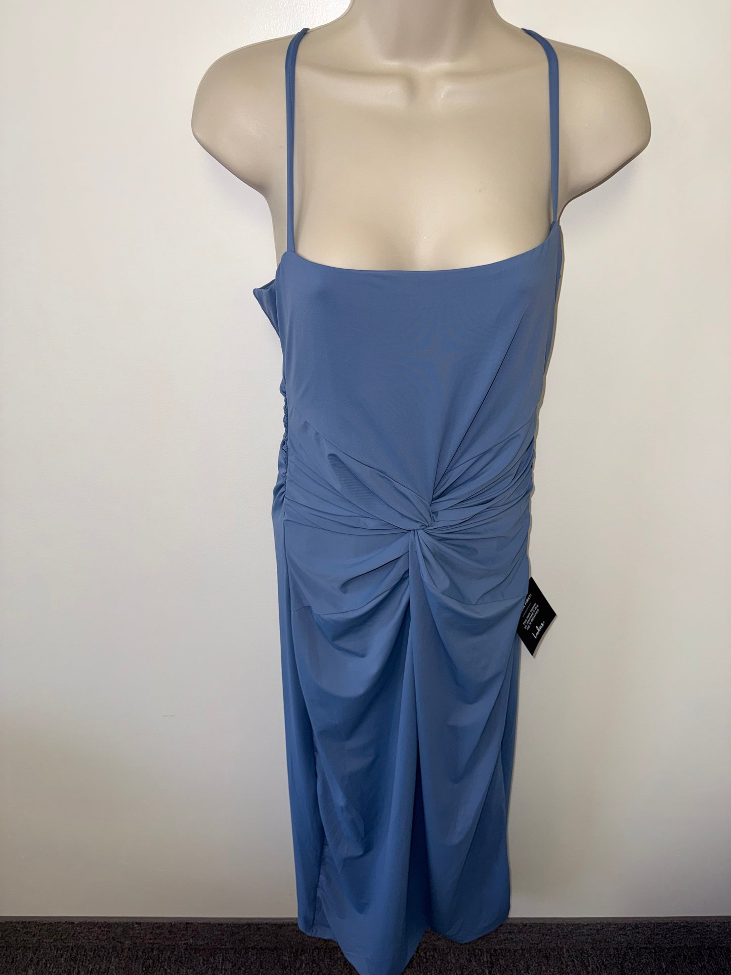 NWT Lulus (Large) Brand New Blue Maxi Formal Dress