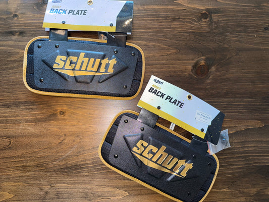 NWT Schutt (Adult OS) Brand New Back Plate