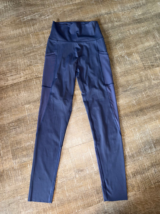 Aerie (Small) Blue Chill. Play. Move Leggings with Pockets
