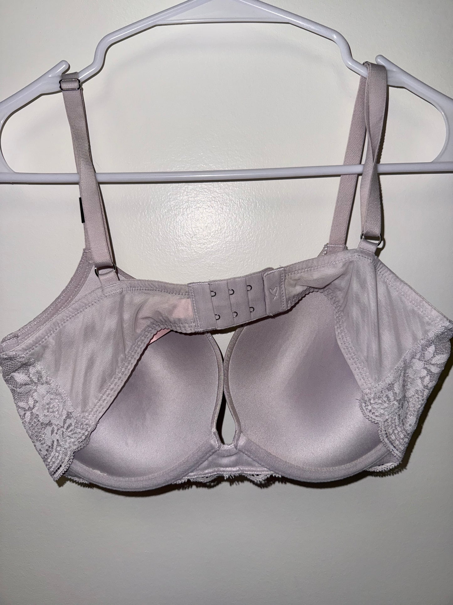 NWT Victoria's Secret (34D) Brand New Blush Metallic Dream Angels Push Up Bra