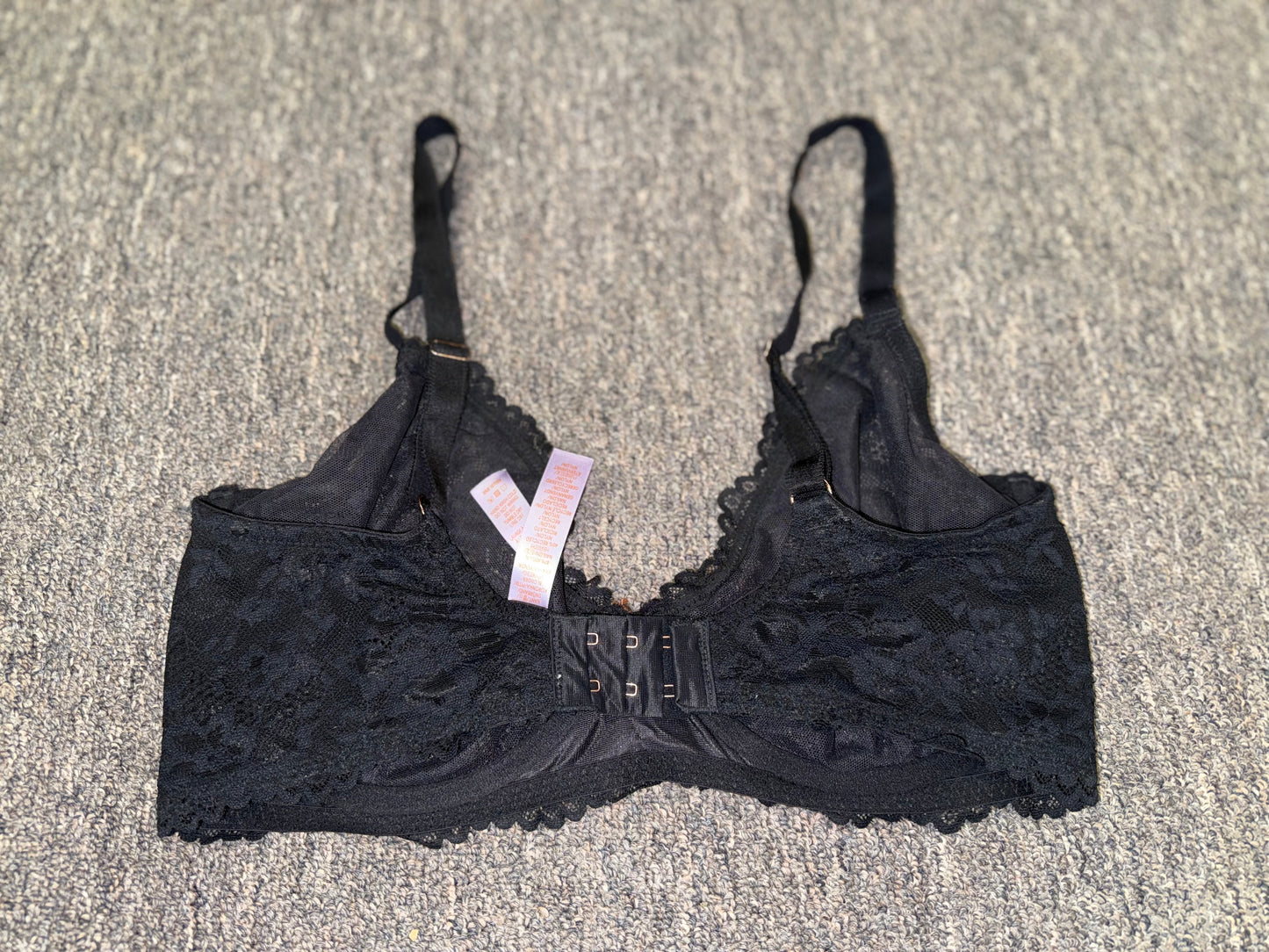 Savage X Fenty (36DD) Black and Purple Lace SET OF BRAS