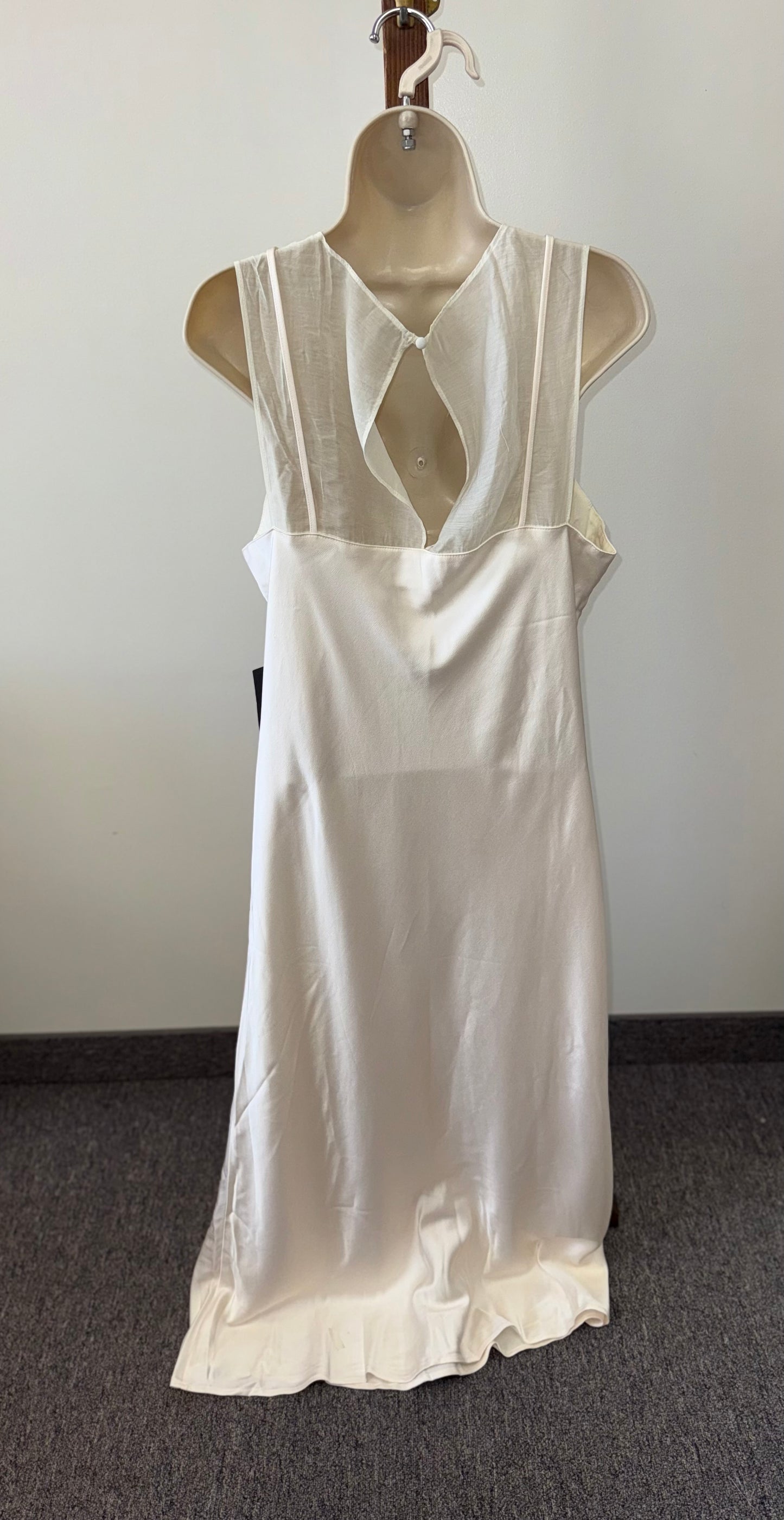 NWT Future Collective Brand New Off White Maxi Dress