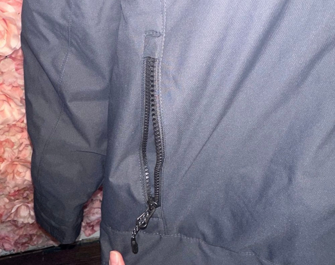 Free Country (XL) Grey Zip Up Jacket Coat