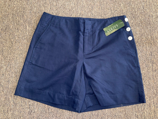 NWT Polo By Ralph Lauren (4) Brand New Navy Blue Dress Shorts with Buttoned Side