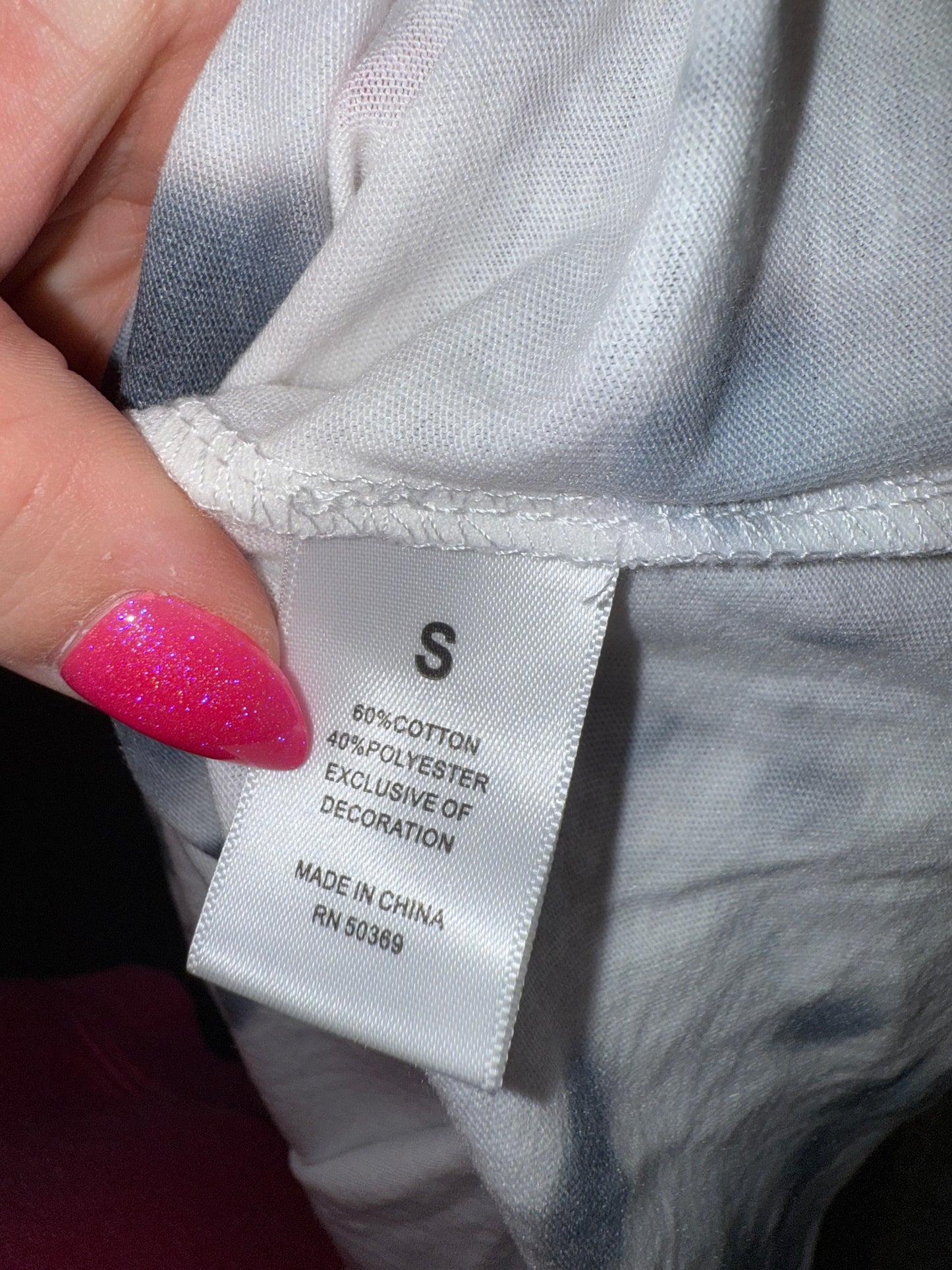 NWT Juicy Couture (Small) Brand New Sporty Tie Dye Tee