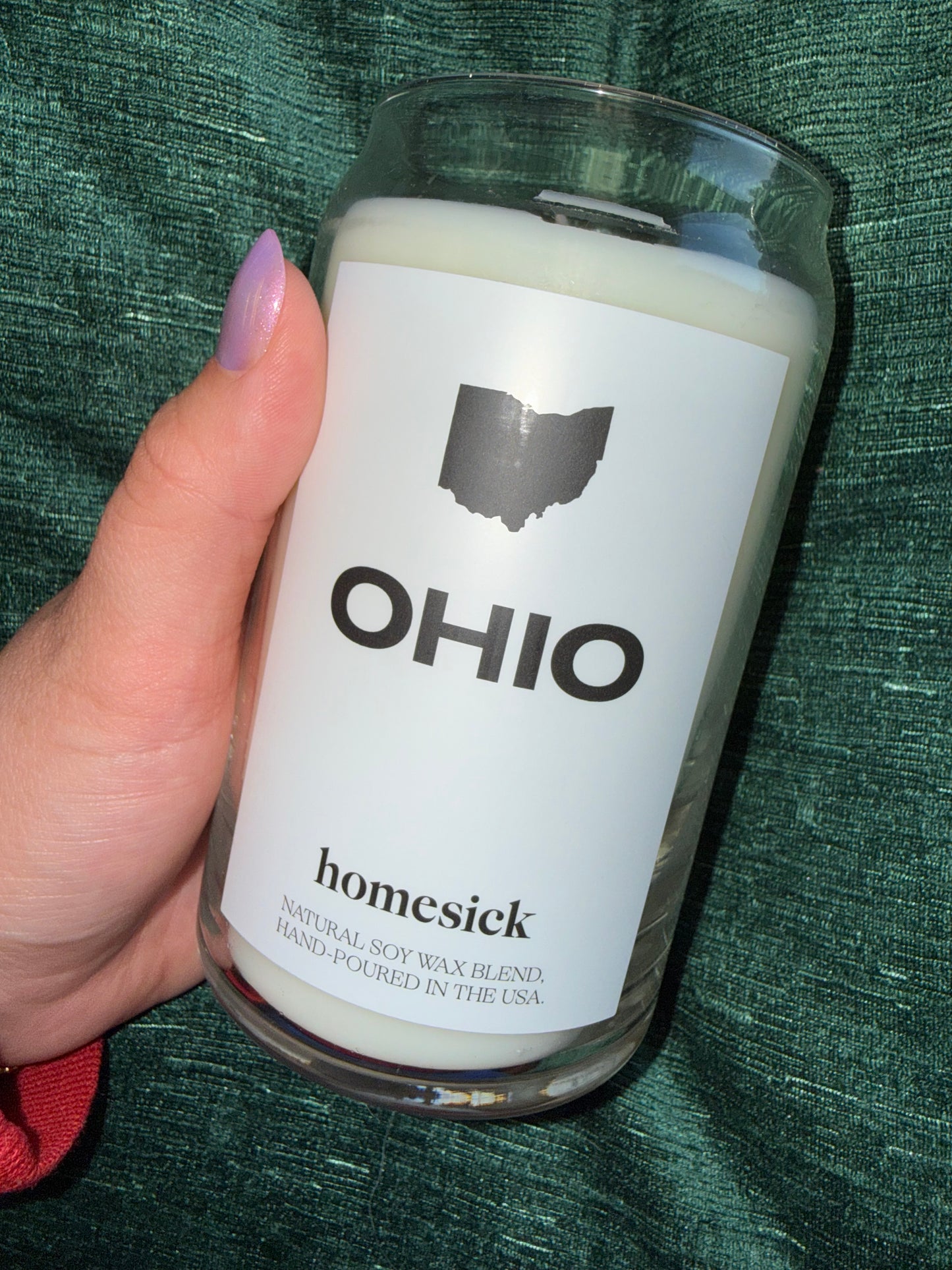 'Homesick' Ohio 1 Wick Candle
