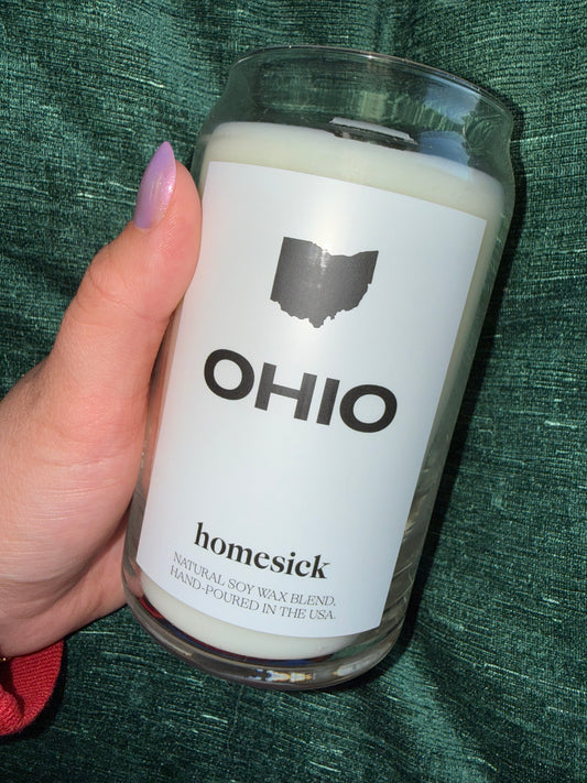 'Homesick' Ohio 1 Wick Candle