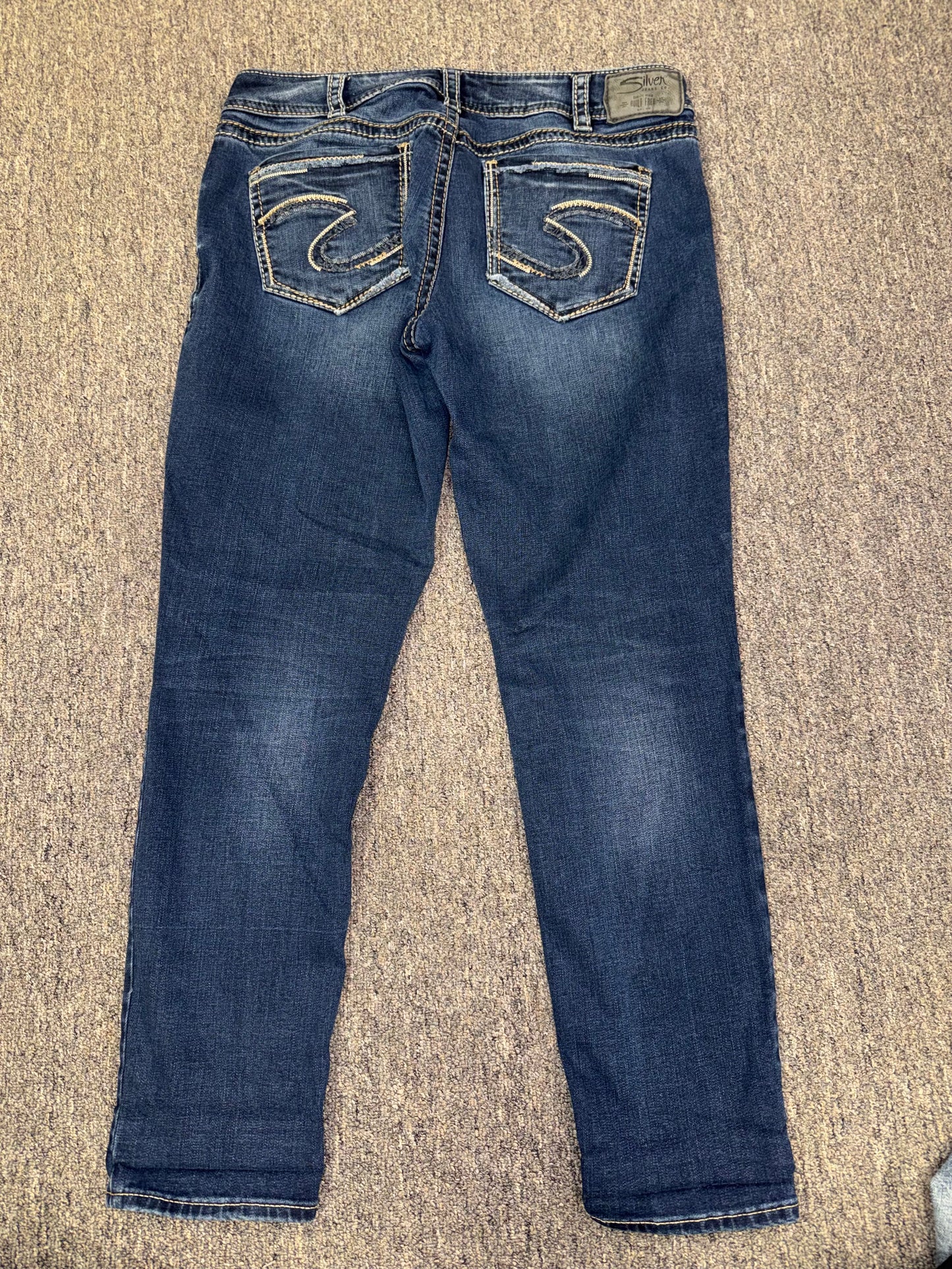 Silver Jeans (32x29) Suki Skinny Dark Wash Jeans