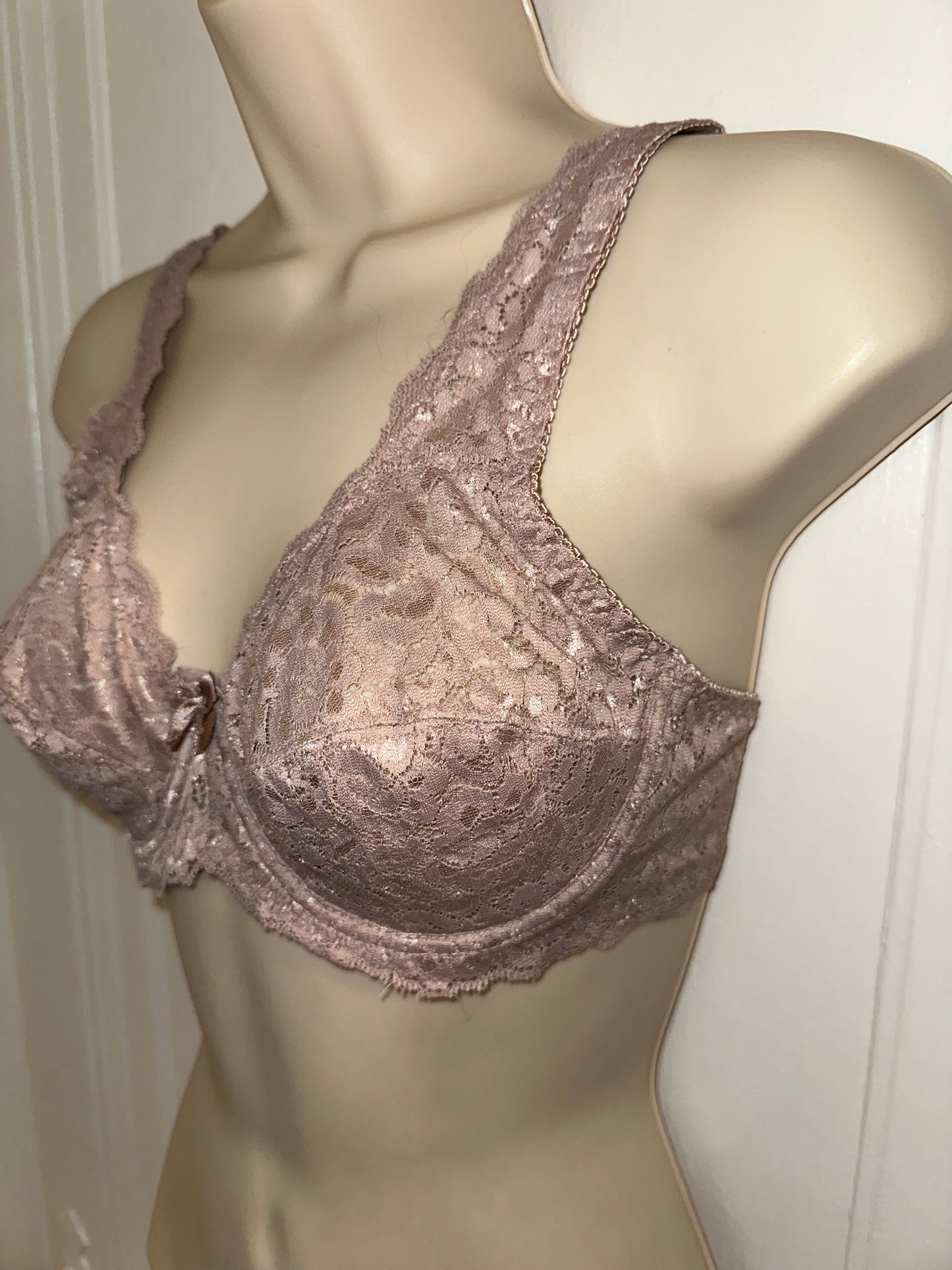 Pink Lace (34C) Bra