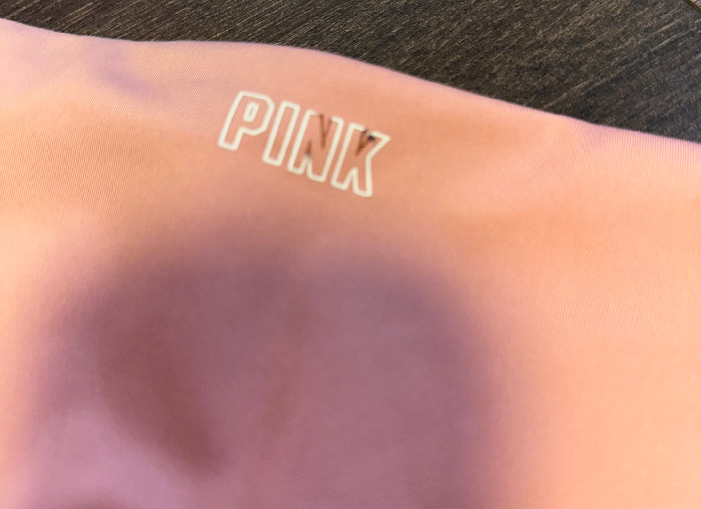 PINK VS (XL) Pink Biker Shorts with Pockets and Mesh Bottoms