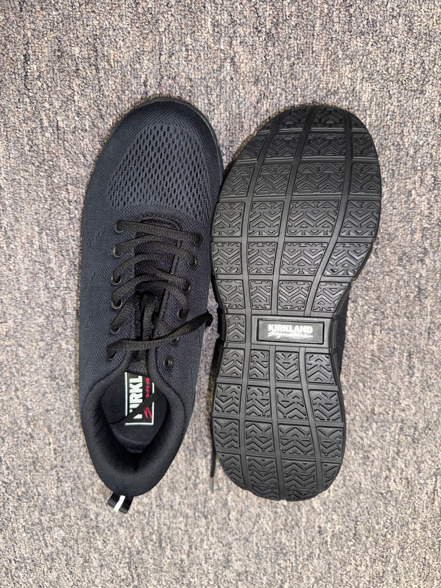 Kirklands (9.5) Mens Black Sneakers