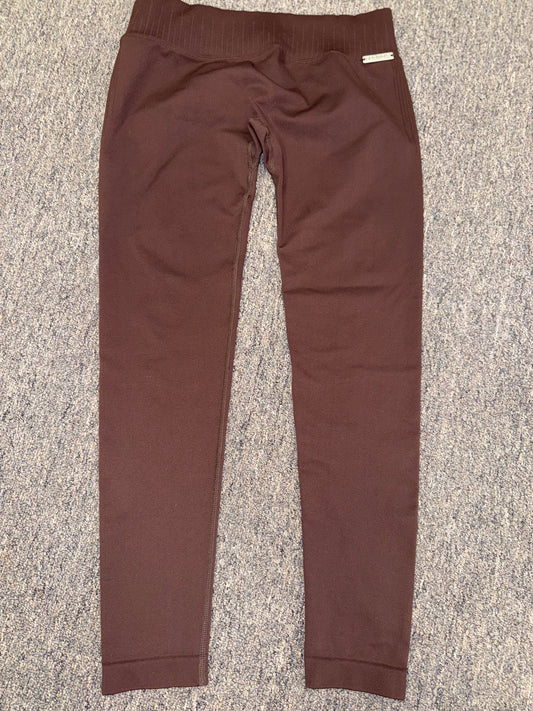 YoungLA (Large) Brown Form Fitting Leggings