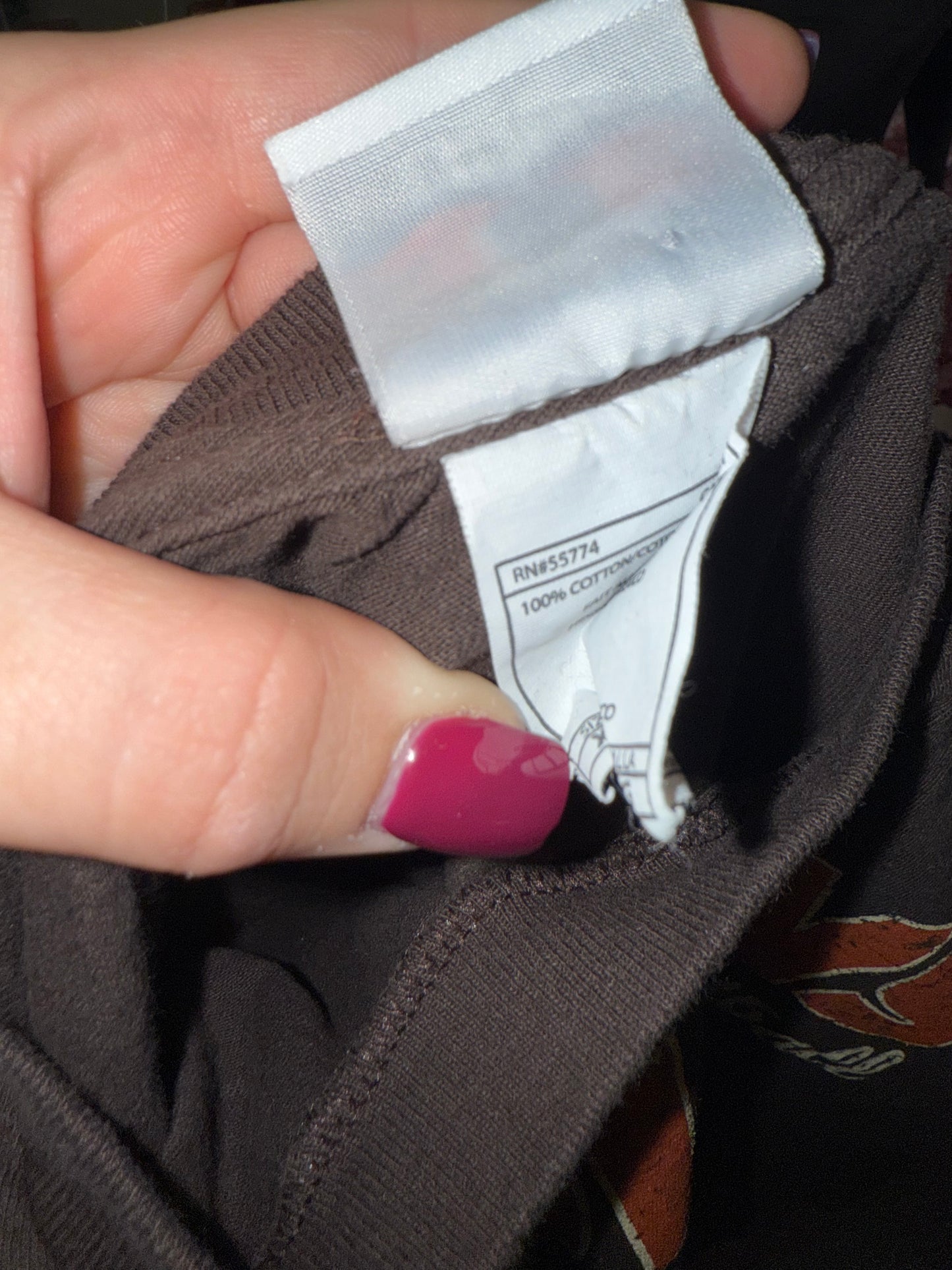 NFL Team Apparel (XL) Browns Football T-Shirt