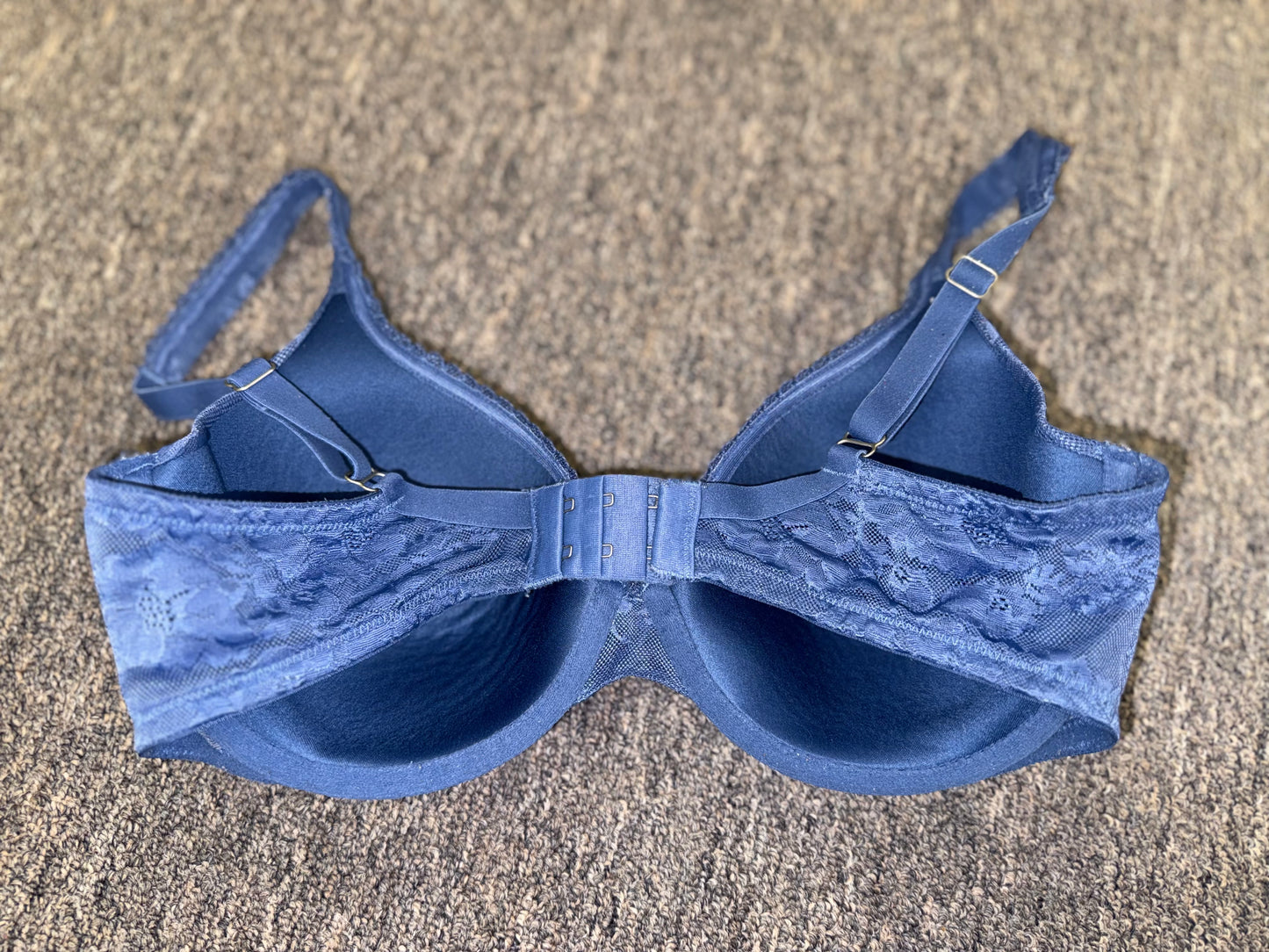 Victoria’s Secret (34D) Vintage Blue Lace Bra