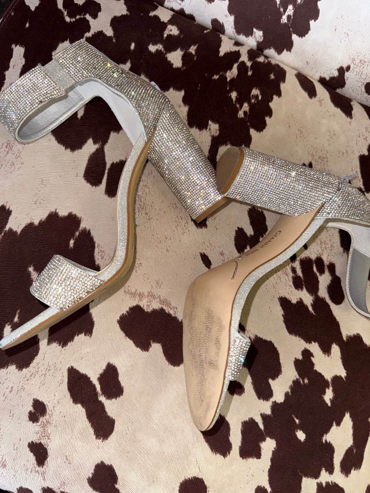 Silver heels
