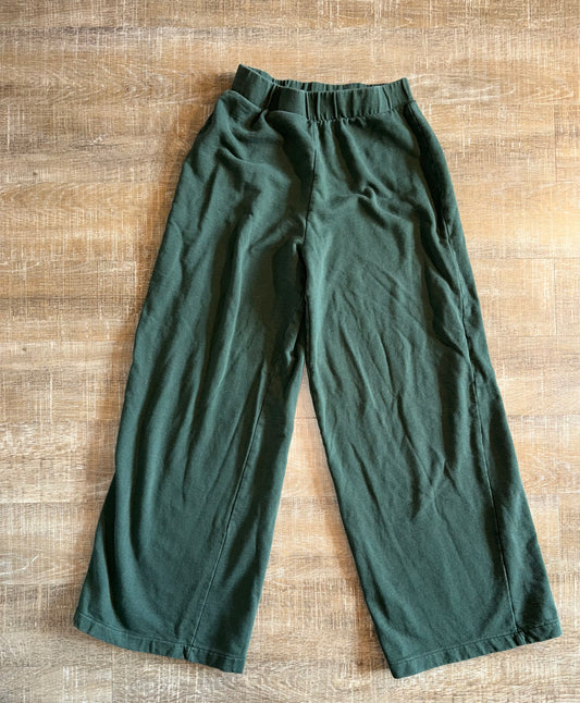 Zara (Small) Green Bootcut Sweatpants
