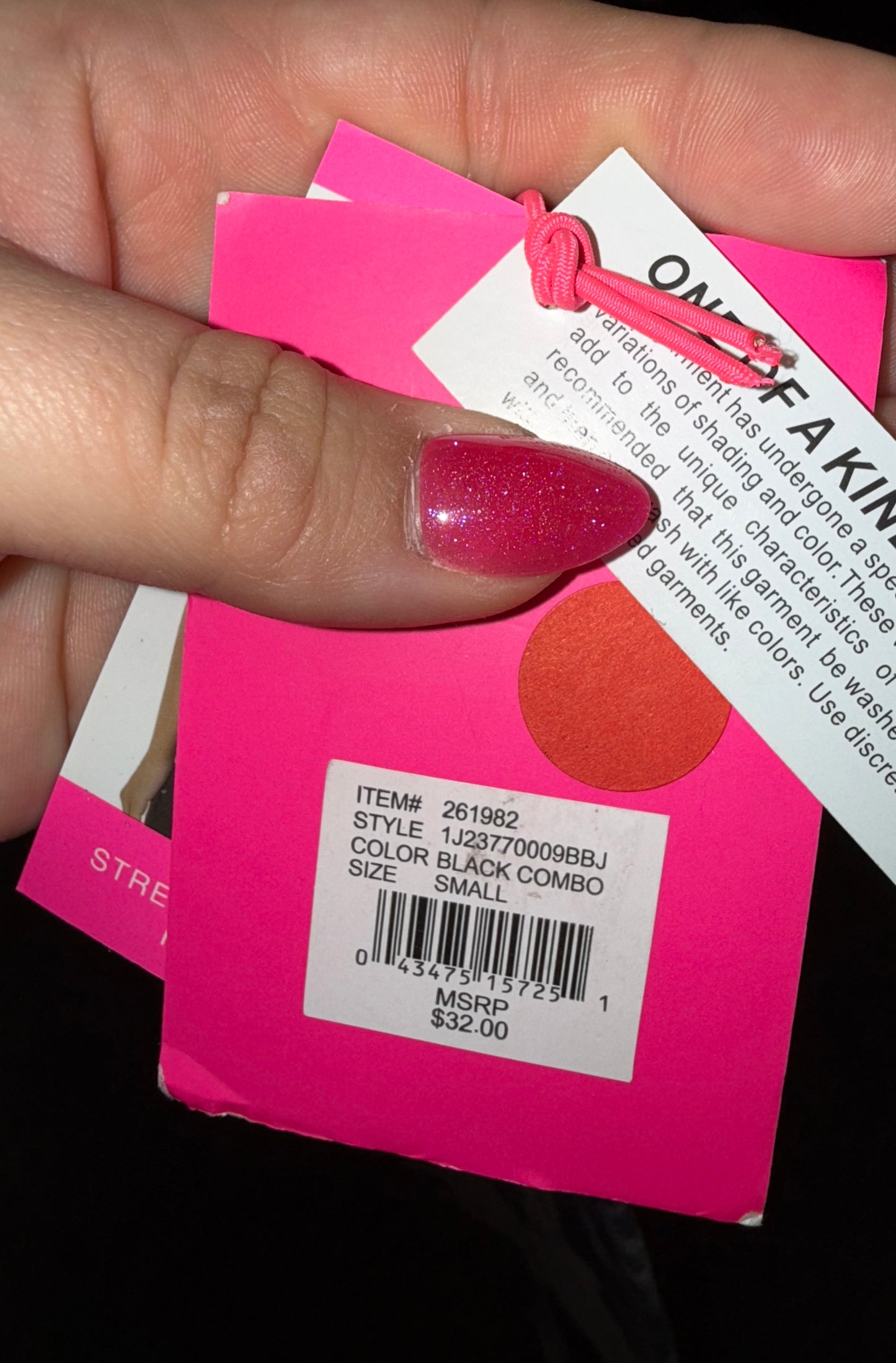 NWT Juicy Couture (Small) Brand New Sporty Tie Dye Tee