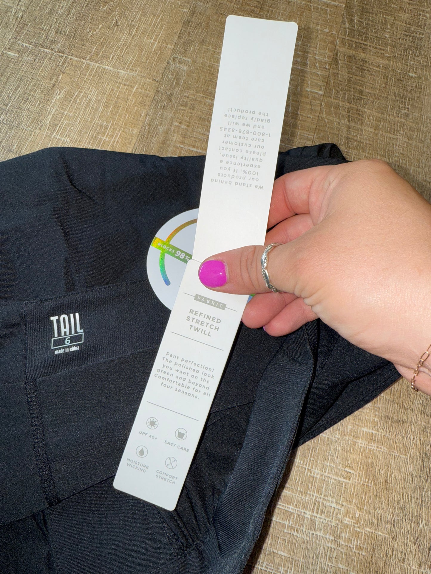 NWT Tail Golf (6) Brand New Classic Fit UPF 50 Skirt