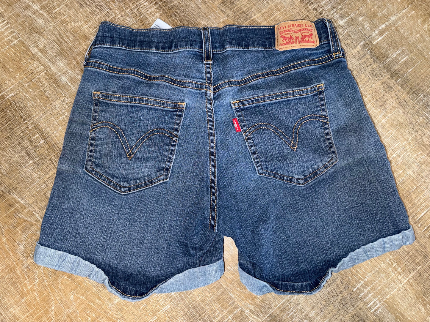 Levis (27) Denim Blue Jean Shorts