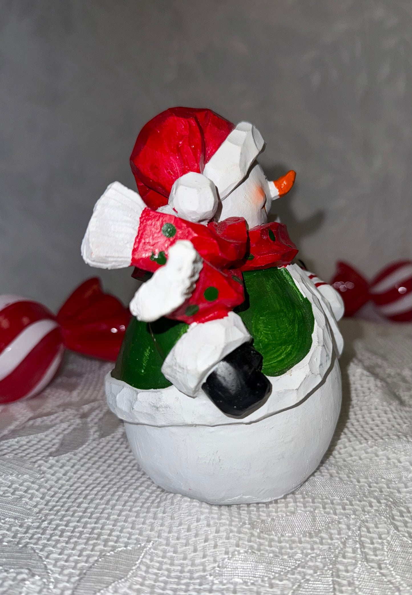 Christmas Snowman Accent Decor