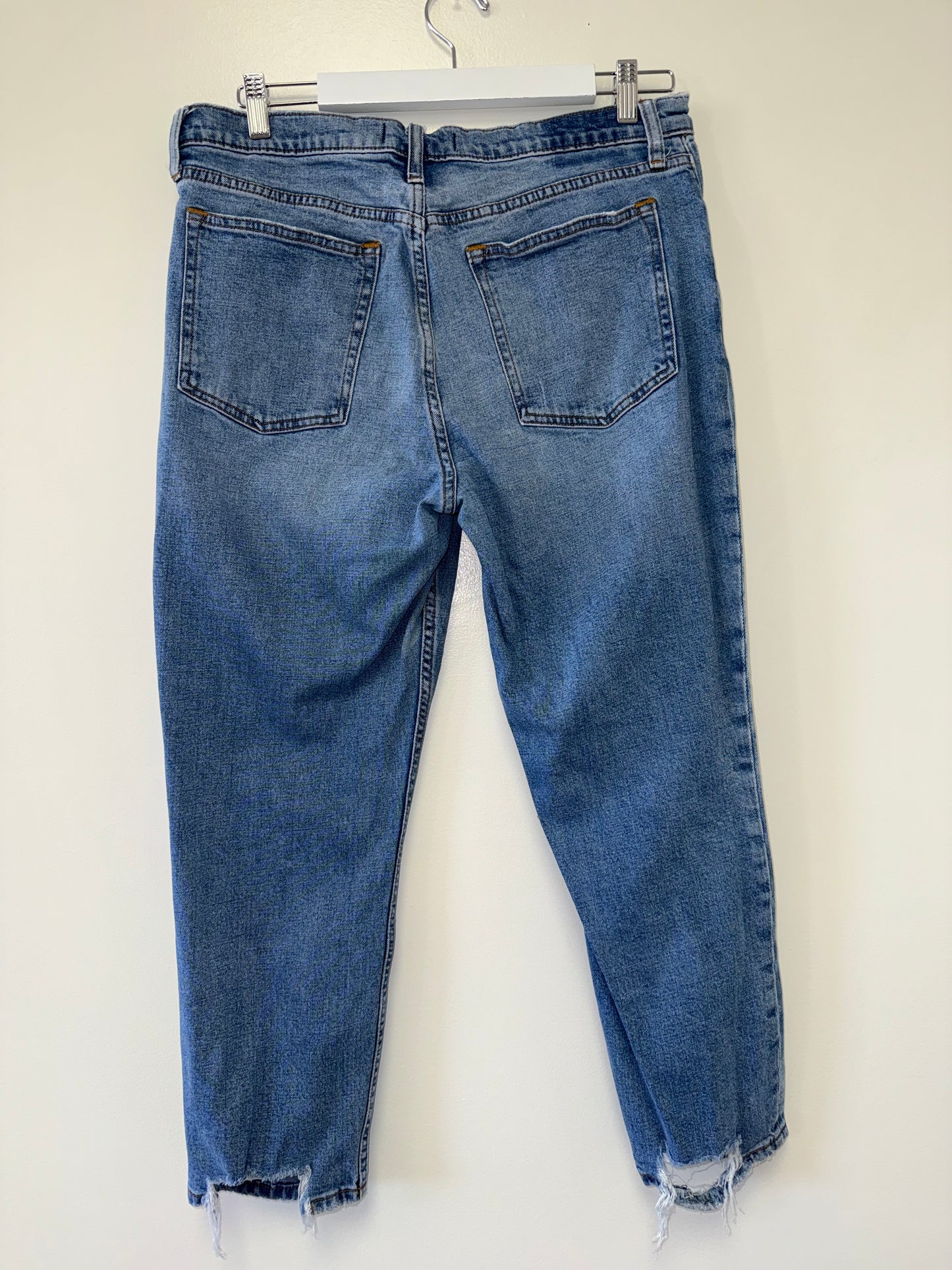 Abercrombie & Fitch (14) The Skinny High Rise Denim Blue Jeans