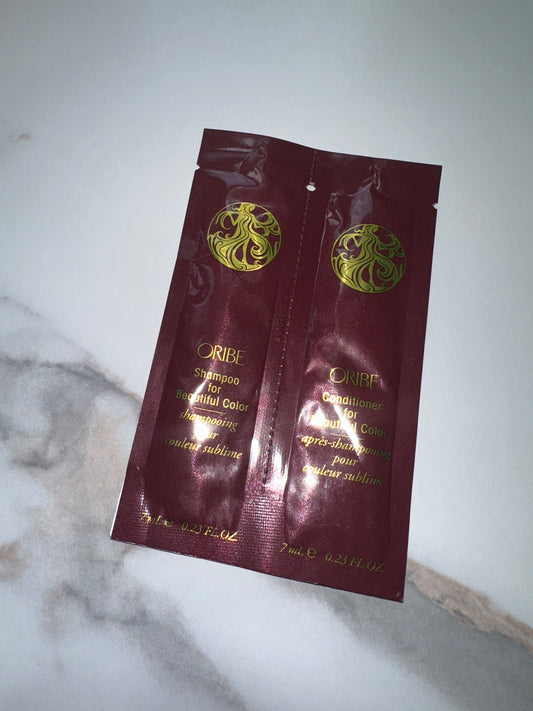 Oribe Brand New 2 Piece Colored Hair Shampoo & Conditioner Sample