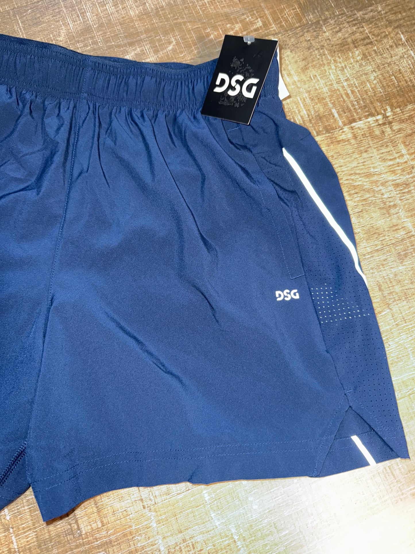 NWT DSG (Small) Brand New Navy Blue 5" Inseam Athletic Fit Shorts