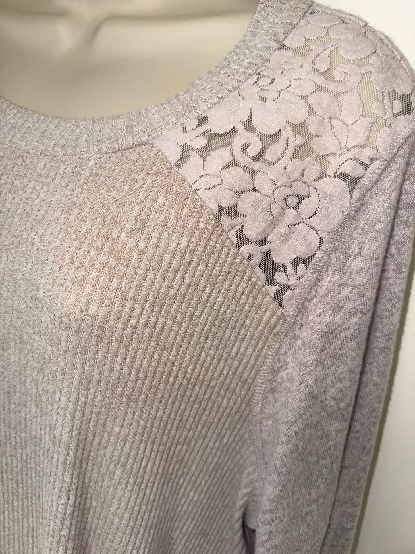 NWT Harper Heritage by Francesca's (2X) Brand New Tan Long Sleeve Midi Dress
