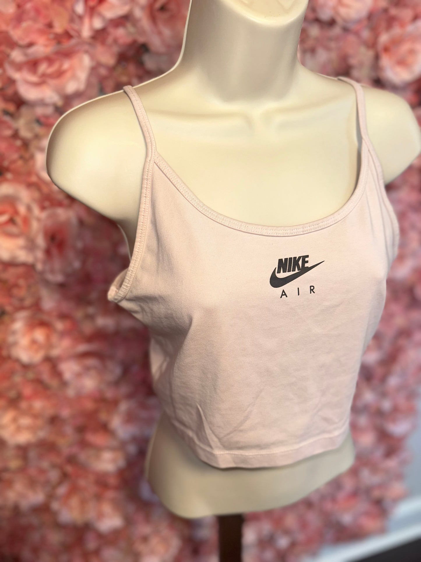 Nike Air (Small) Pink Lightweight Cropped Tank Top