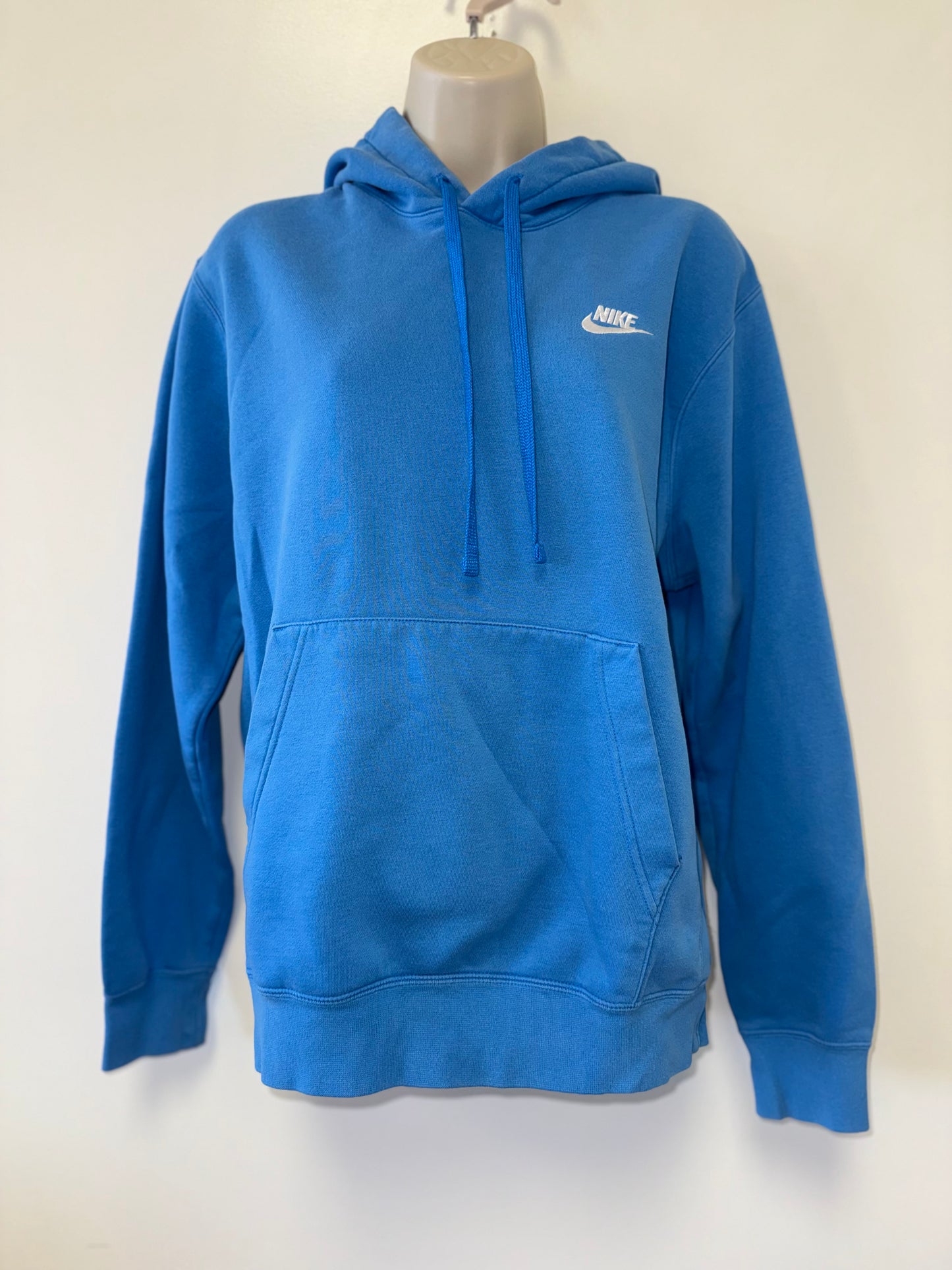 Nike (Small) Blue Pullover Hoodie