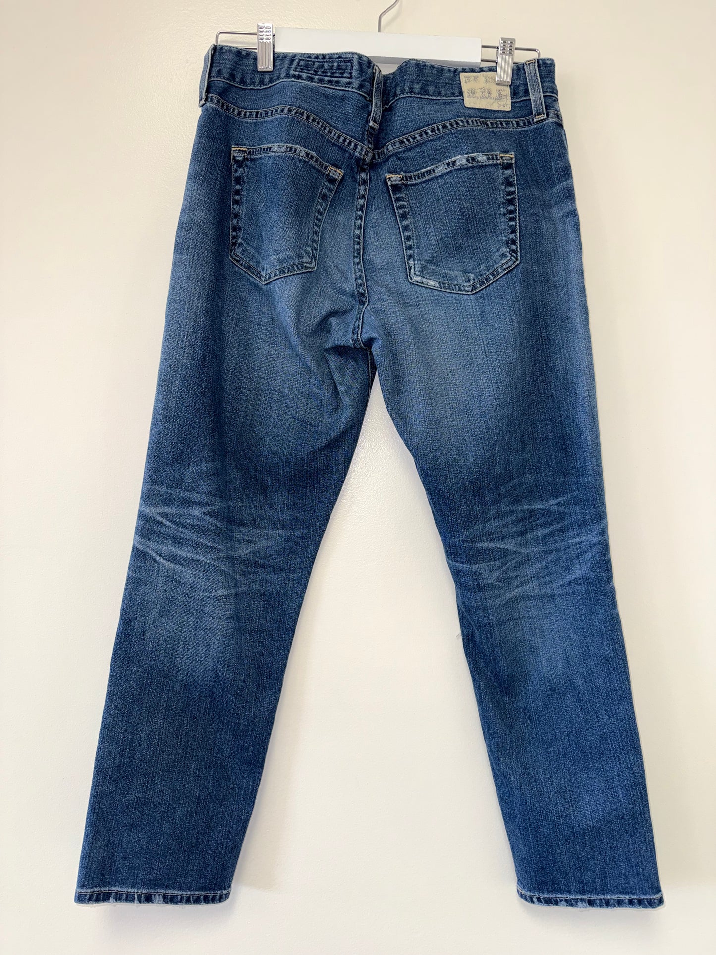 AG-ED Adriano Goldschmmied (29) Denim Ex Boyfriend Slim Distressed Jeans