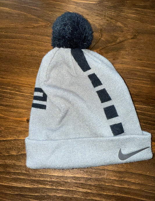 Nike (OS Kids) Black//Grey Nike Elite Winter Beanie