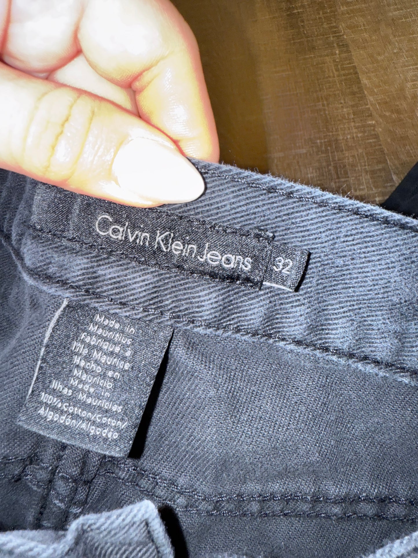 Calvin Klein Jeans (32) Black Jeans