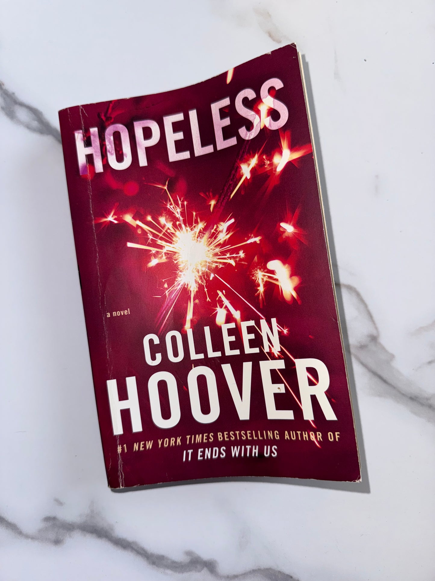'Hopeless' By Colleen Hoover Paperback Book