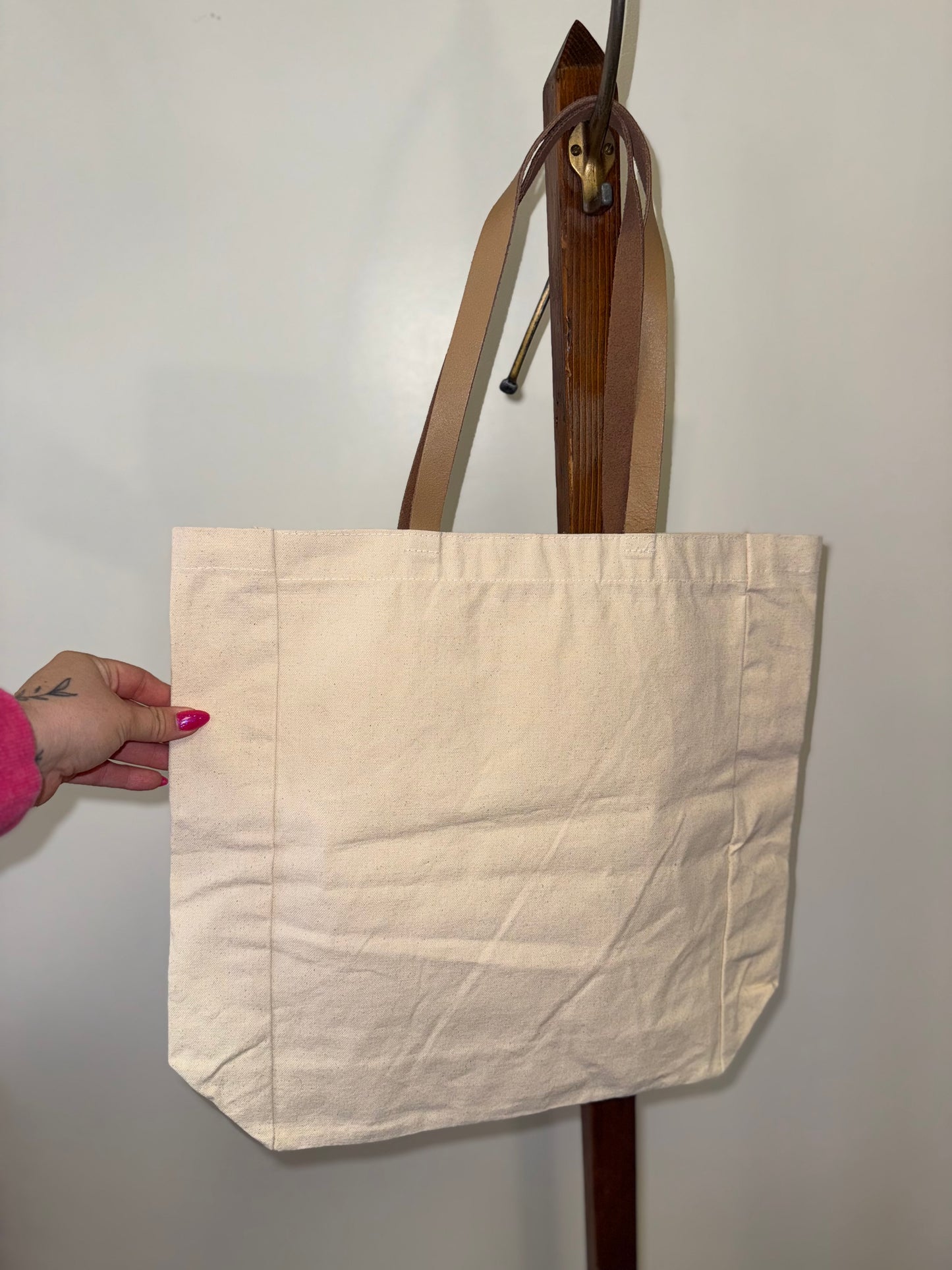 Jeweled Pearl “Bride” Tote Bag