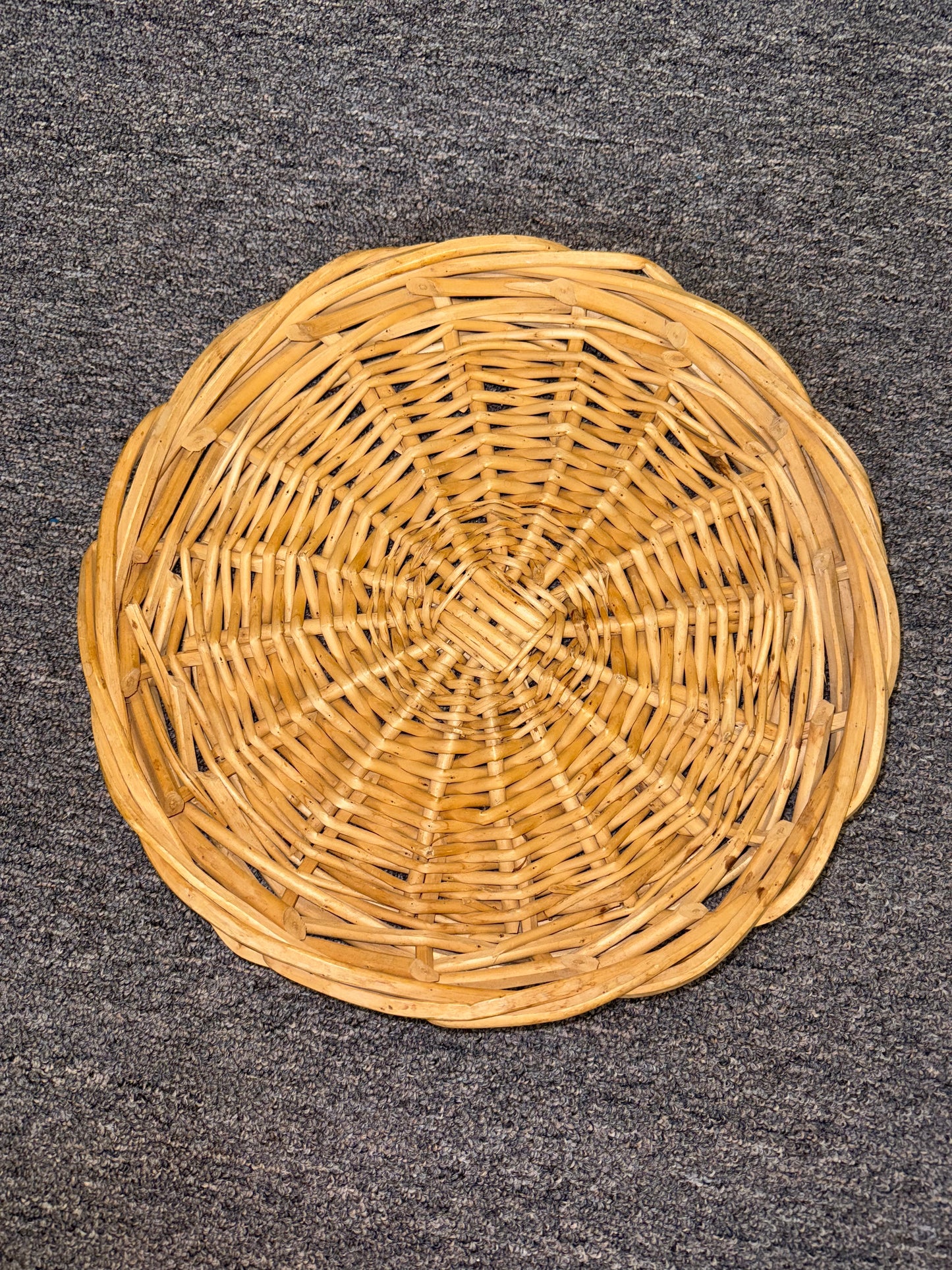 Woven Circular Accent Tray