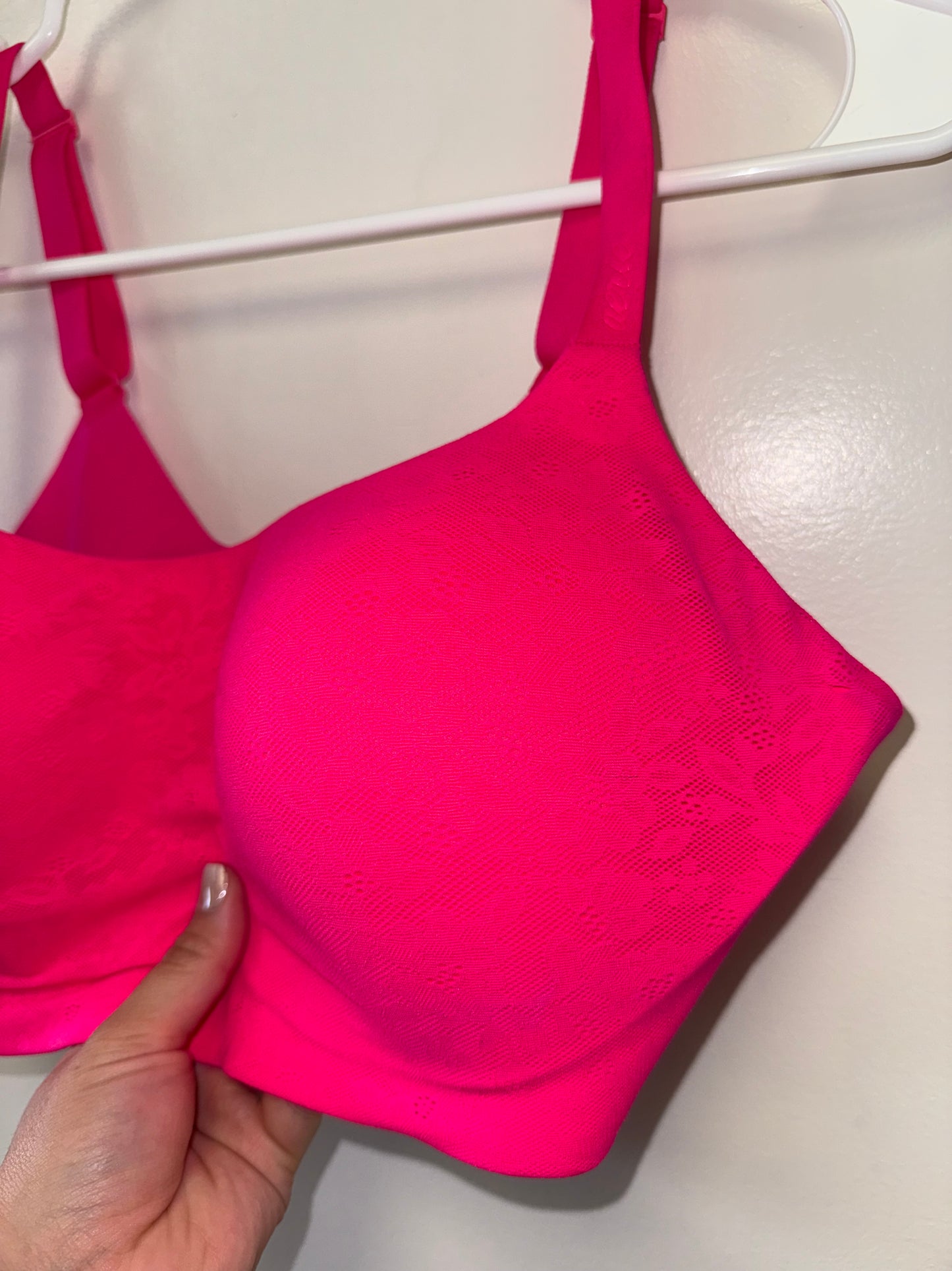 Smoothez by Aerie (Large) Neon Hot Pink Bra