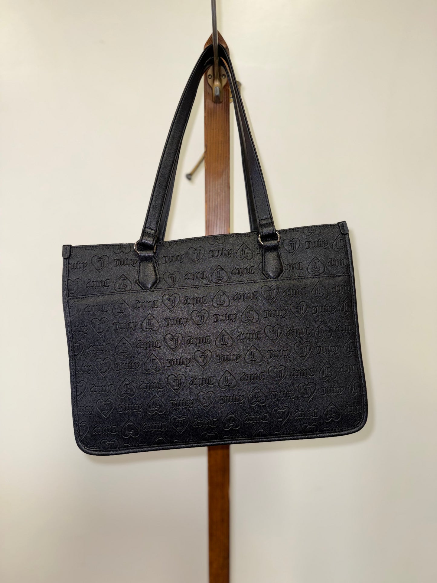 NWT Juicy Couture Black Tote Shoulder Bag - BRAND NEW