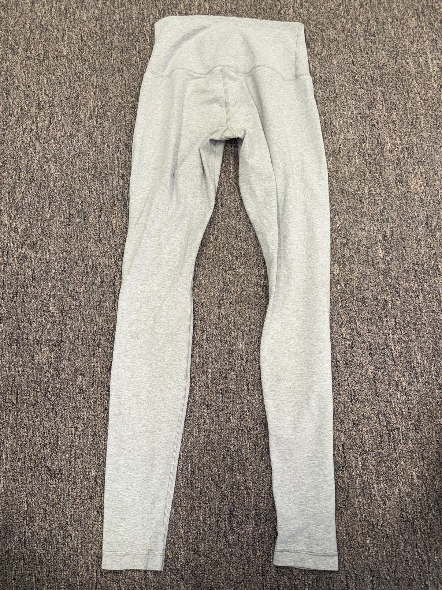 lululemon (8) Grey Align High Rise Full Length Leggings