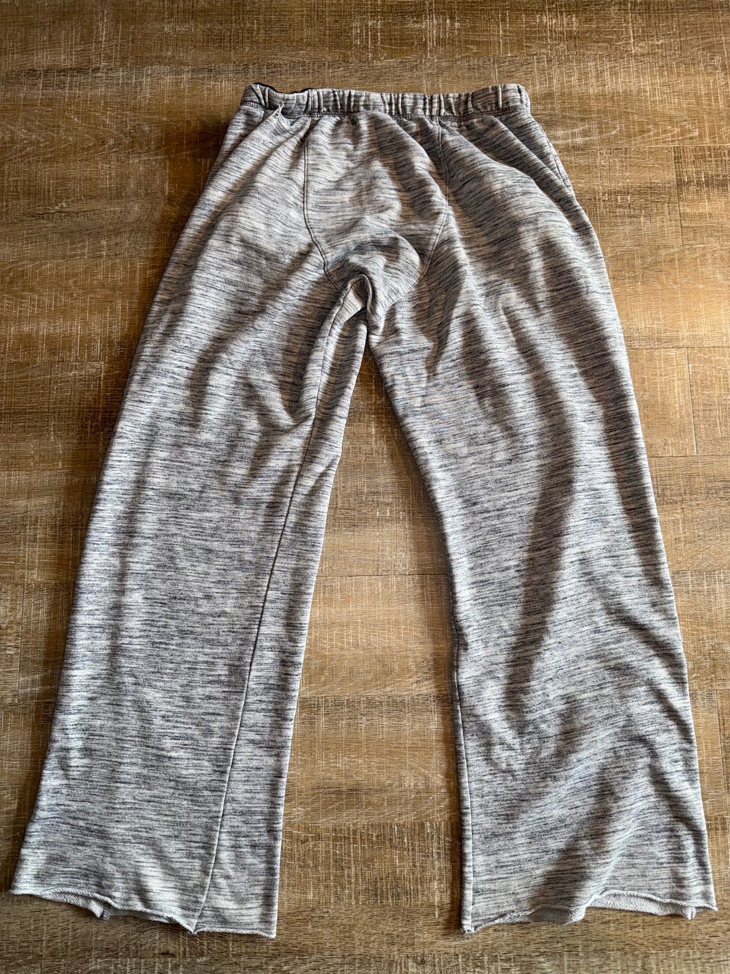PINK VS (Small) Grey Bootcut Sweatpants with Pockets