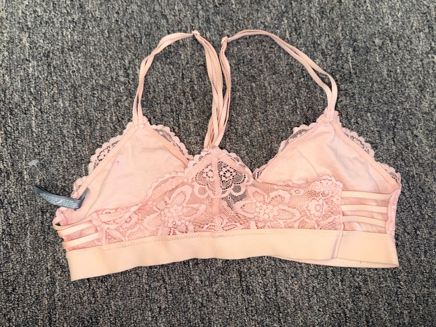 aerie (Medium) Pink Lace Bralette