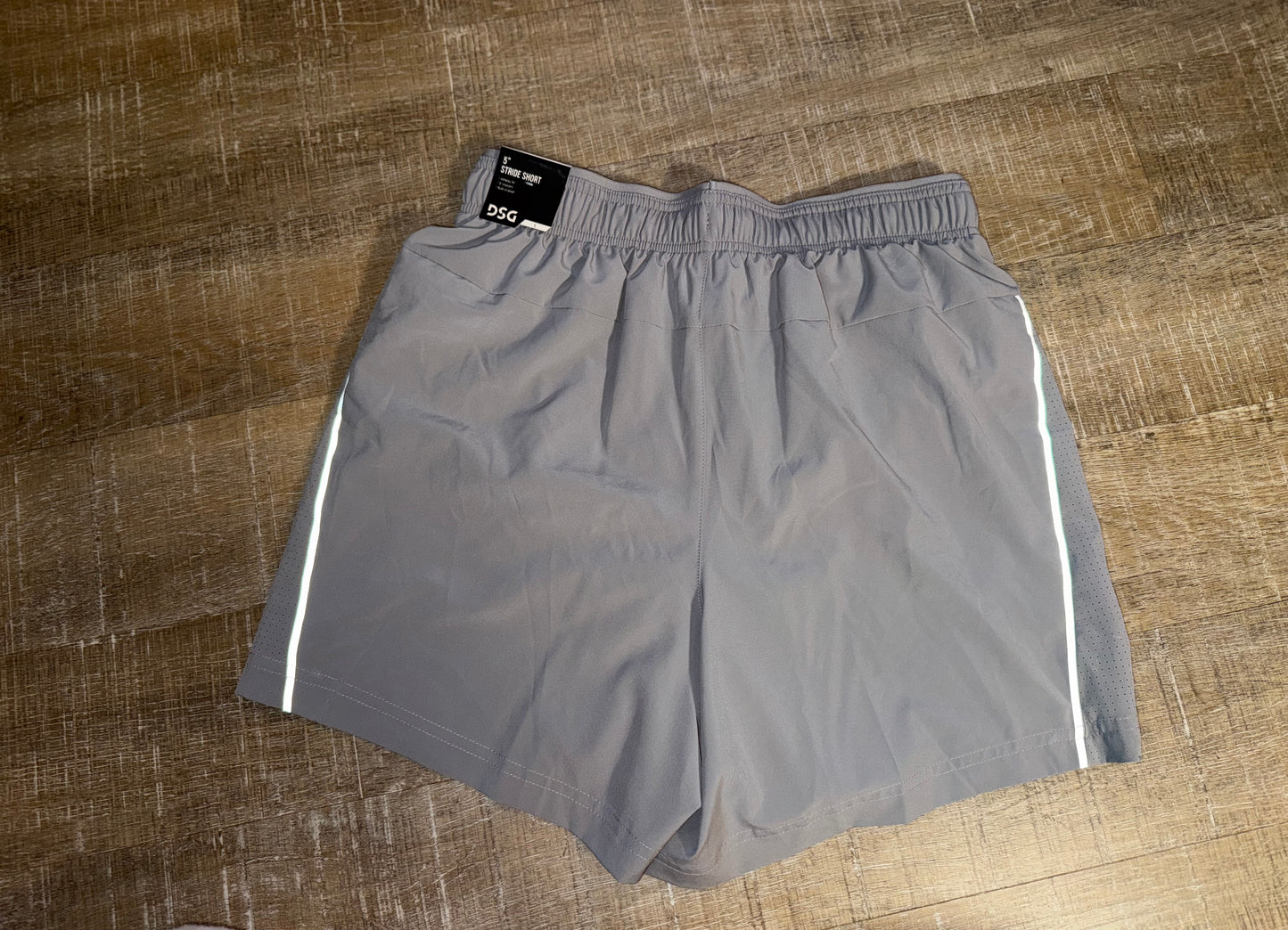 NWT DSG (Small) Brand Grey Blue 5" Inseam Athletic Fit Shorts