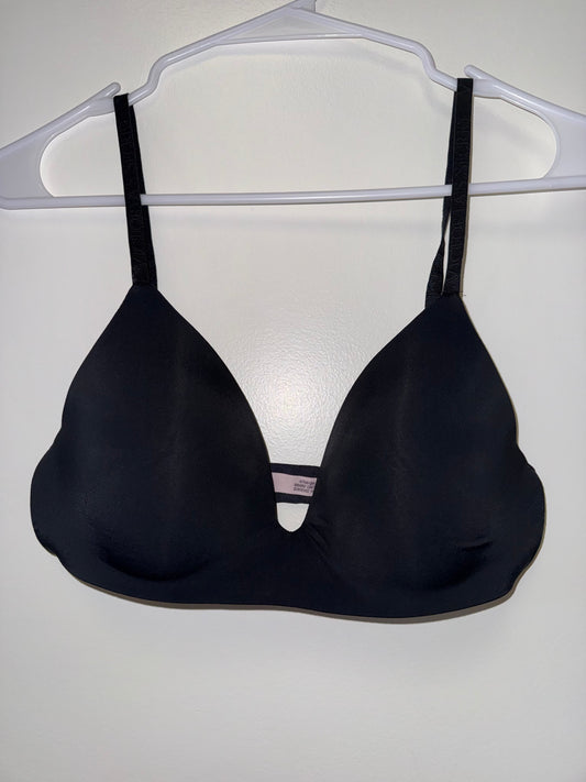 Victoria's Secret (32D) Black T-Shirt Lightly Lined Wireless Bra