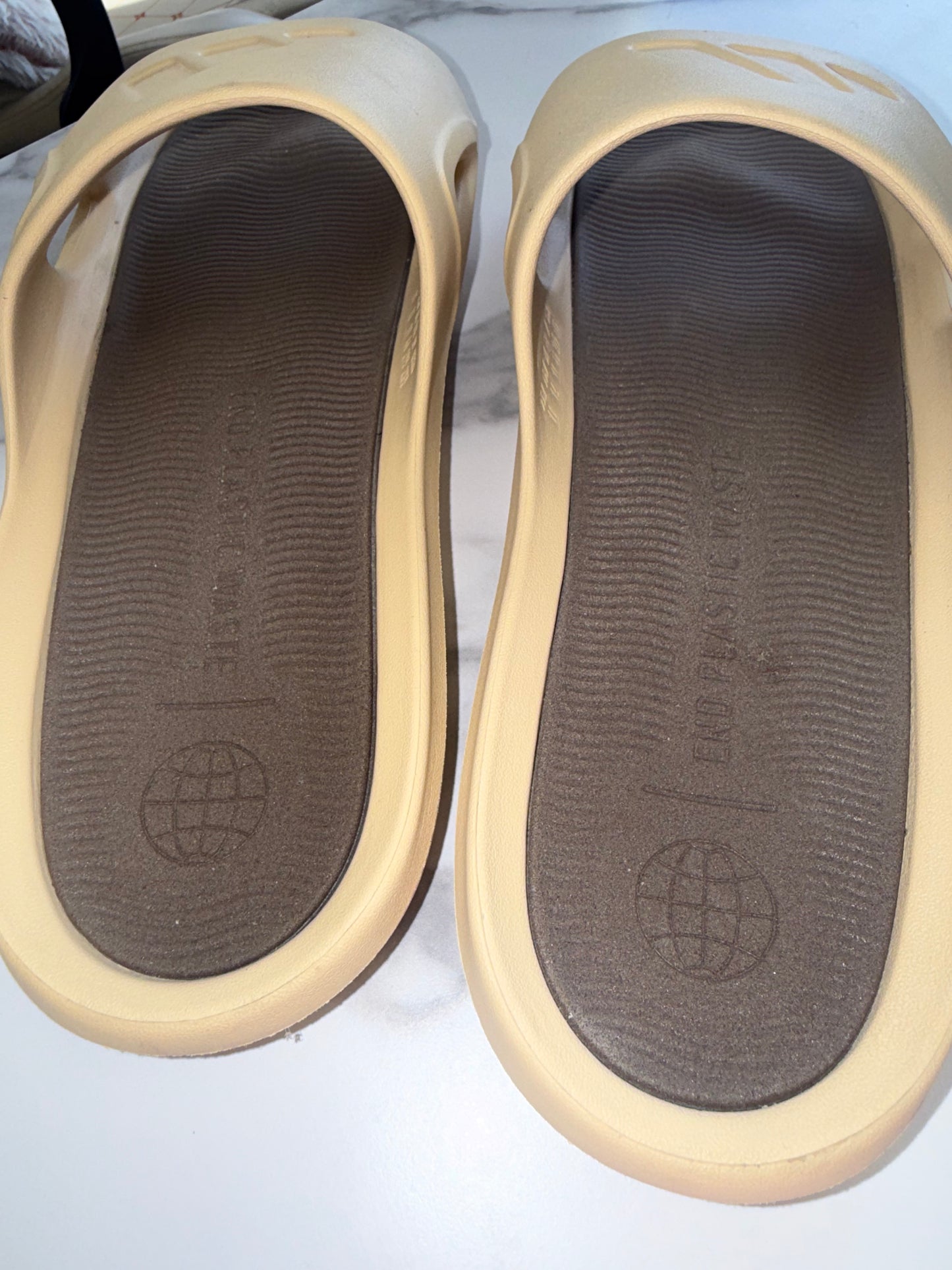 adidas (11) Tan Adicane Slides