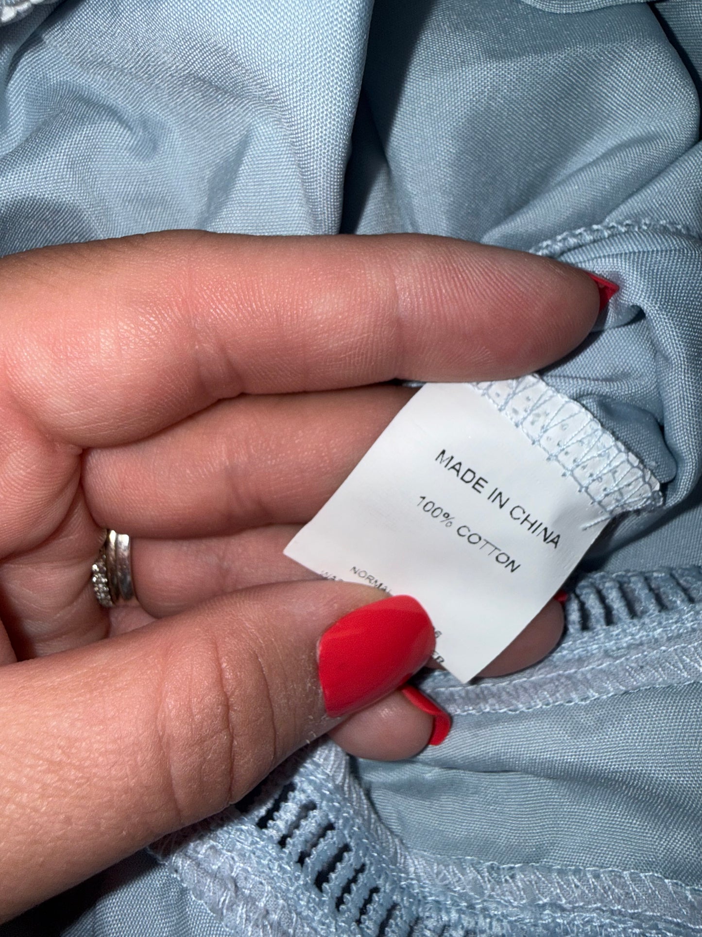 NWT Simplee (Small) Brand New Light Blue Buttoned Maxi Dress