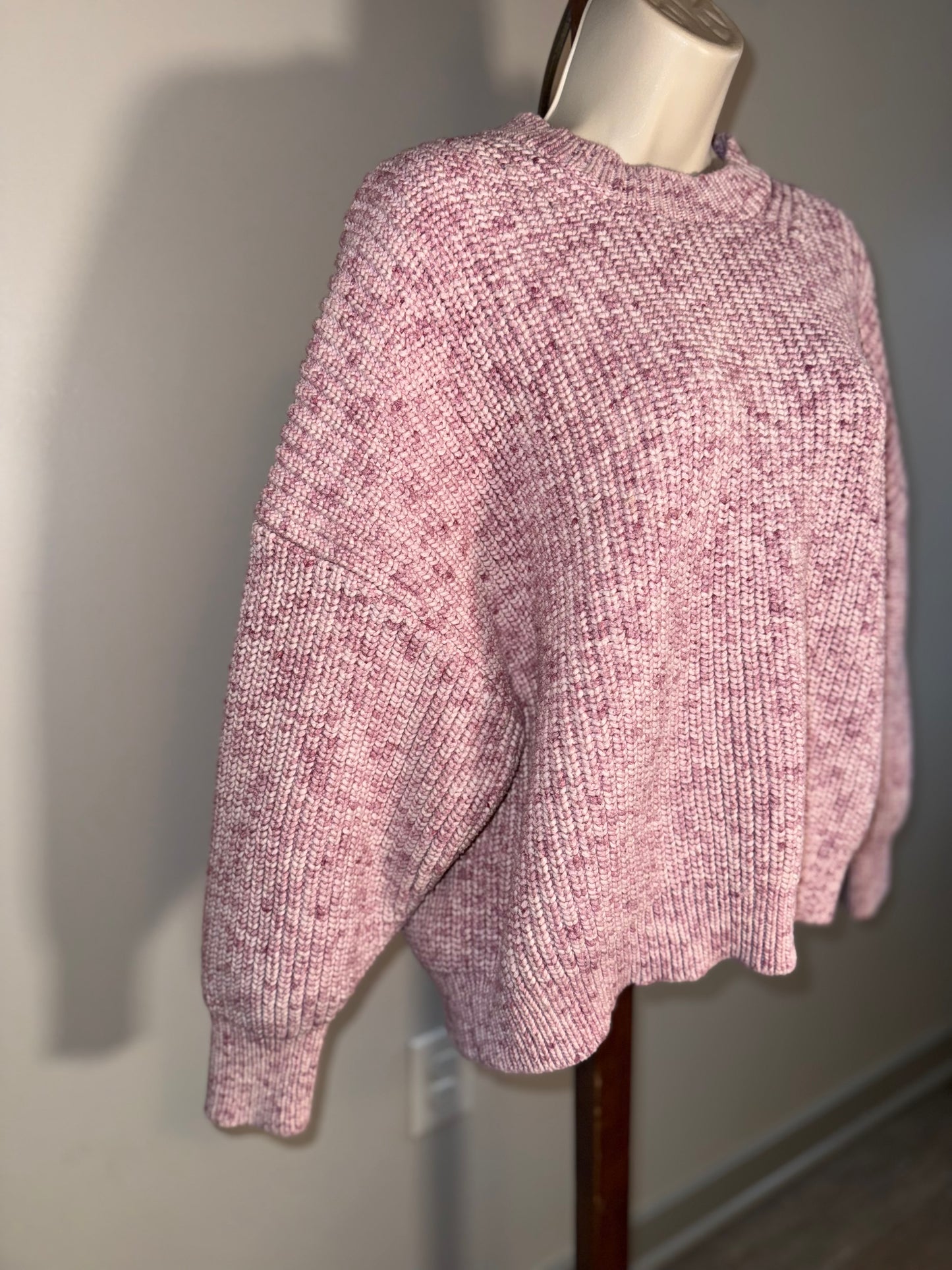 J. Crew (2X) Pink Knit Sweater