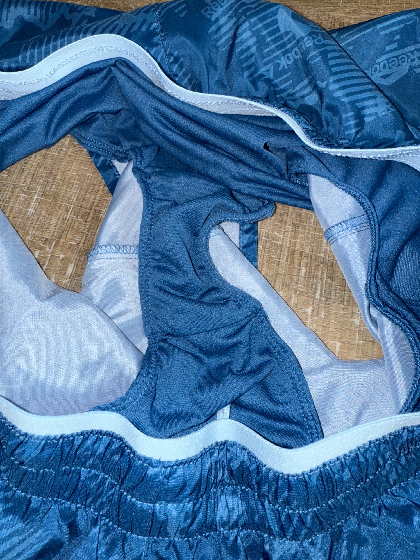 Reebok (Large) Blue Sporty Shorts with Built Ins
